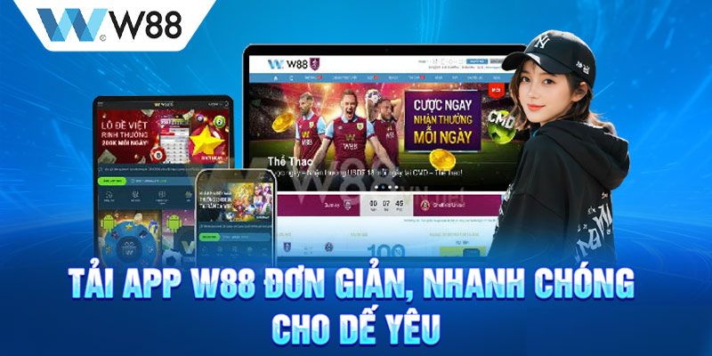 Hướng dẫn tải app W88 đơn giản trên iOS, Android