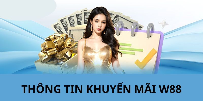 Khuyến mãi W88 chào mừng thành viên mới với phần quà khủng